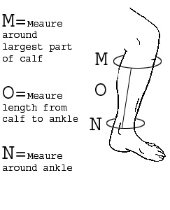 Leggings Measurements